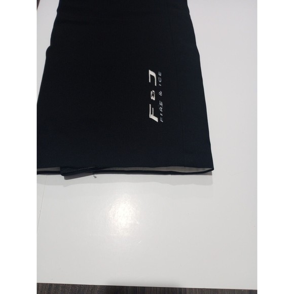 Fire and Ice Womens Sz Small Black Lined Ski Pants RN54198 Zip Pocket Nylon Snow - Picture 4 of 14